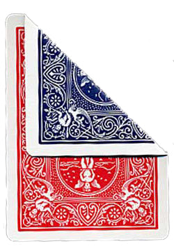 Carte Bicycle Double Dos Bleu / Rouge